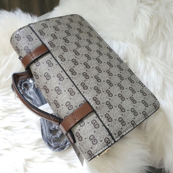 Monogram Canvas Crossbody Top Handle Bag - Picture 4 of 10